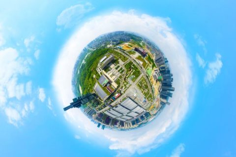 贵州省贵阳市金阳会展城航拍VR全景图